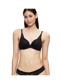 B&uuml;gel-BH Triumph "Aura Spotlight WHP", Damen, Gr. 85, Cup B, schwarz, Microtouch, Obermaterial: 61% Polyester, 32% Polyamid, 7% Elasthan, bestickt, unifarben, BHs B&uuml;gel-BH, moderne Grafikspitze