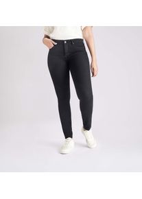 Skinny-fit-Jeans MAC "Dream Skinny", Damen, Gr. 46, L&auml;nge 32, schwarz (schwarz, schwarz), Jeans, Obermaterial: 48% Baumwolle, 48% Polyester, 4% Elasthan, sehr figurbetont lang, Jeans Skinny-fit-Jeans, in hochelastische Qualit&auml;t f&uuml;r den perfekten Sitz, Topseller