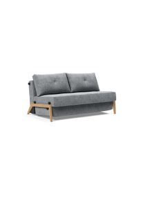 Schlafsofa INNOVATION LIVING &trade; "Cubed Klappsofa, hochwertige Schlaffunktion, Design und extra Komfort", grau (granit), B:148cm H:79cm T:98cm, Sofas, Schlafsofa, Frontauszug, sehr platzsparend, abgewinkelt Sitzen, waagerecht liegen