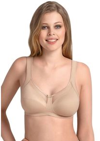Entlastungs-BH ANITA SINCE 1886 "Clara", Damen, Gr. 95, Cup G, beige (sand), Microtouch, Obermaterial: 85% Polyamid, 15% Elasthan, unifarben, BHs Entlastungs-BH, gepolsterte Tr&auml;ger, Netzeinsatz vorn, ohne B&uuml;gel, feminin, bequem