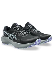 Trailrunningschuh asics "GEL-VENTURE 11", Damen, Gr. 37,5, schwarz, cool grau, Synthetik, Schuhe Trailrunningschuh, mit profiliertem Gummi-Laufsohlenprofil, mit AMPLIFOAM PLUS D&auml;mpfung