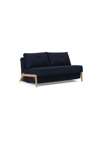 Schlafsofa INNOVATION LIVING &trade; "Cubed Klappsofa, hochwertige Schlaffunktion, Design und extra Komfort", blau, B:148cm H:79cm T:98cm, Sofas, Schlafsofa, Frontauszug, sehr platzsparend, abgewinkelt Sitzen, waagerecht liegen