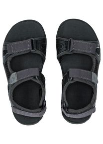 Outdoorsandale Jack Wolfskin "TARACO BEACH SANDAL K", M&auml;dchen, Gr. UK 5,5 - EU 39, Normalschaft, schwarz, Obermaterial: Synthetik / Obermaterial 2: Textile / Lining: Textile / Sole: / EVA, Schuhe Outdoorsandale
