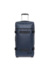 Weichgep&auml;ck-Trolley Eastpak "TRANSIT'R M", M&auml;dchen, Gr. B/H/T: 35,5cm x 67cm x 30cm 78 l, navy, Polyester, unifarben, Basic, Koffer Weichgep&auml;ck-Trolley, Reisegep&auml;ck Aufgabegep&auml;ck Reisekoffer mit TSA Schloss Reisetasche