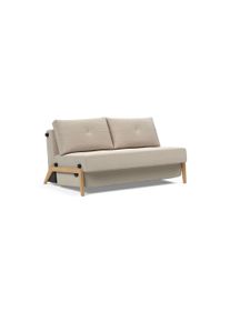 Schlafsofa INNOVATION LIVING &trade; "Cubed Klappsofa, hochwertige Schlaffunktion, Design und extra Komfort", beige (sand), B:148cm H:79cm T:98cm, Sofas, Schlafsofa, Frontauszug, sehr platzsparend, abgewinkelt Sitzen, waagerecht liegen