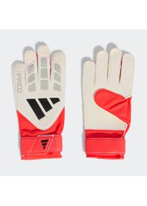 Torwarthandschuhe adidas Performance "PREDATOR TRAINING", Gr. 7, wei&szlig;, lucid rot, schwarz, Obermaterial: 100% Polyurethan, Handschuhe Torwarthandschuhe