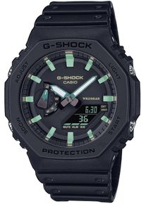 Chronograph Casio G-SHOCK, schwarz (schwarz, mint), Armbanduhren, Damen, Chronograph, Quarzuhr, Armbanduhr,Herrenuhr,digital,bis 20bar wasserd.Resinarmband
