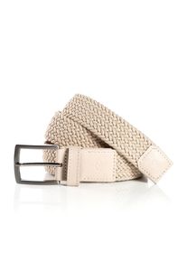Flechtg&uuml;rtel Tom Tailor "TTJAMIE", Herren, Gr. 90, beige, Materialmix, G&uuml;rtel Flechtg&uuml;rtel, 3,5 cm breiter Flechtg&uuml;rtel, Casual Look, bis Gr. 120