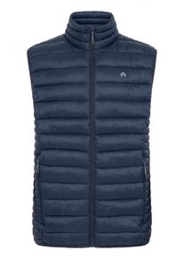 Steppweste North Bend "Steppweste NBEduard M CFT+", Herren, Gr. M, blau (navy blazer), Obermaterial: 100% Polyamid PA., Westen Steppweste