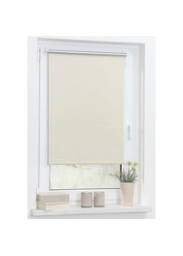 LICHTBLICK ORIGINAL Seitenzugrollo &raquo;Klemmfix Hitzeschutz&laquo; verdunkelnd Perlreflex-beschichtet energiesparend ohne Bohren freih&auml;ngend mit 