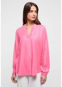 Longbluse Eterna "LOOSE FIT", Damen, Gr. 44, pink, 100% Viskose, Blusen Longbluse