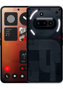NOTHING Smartphone "PHONE (3a)", Energieeffizienz: C, schwarz, 128 GB, Mobiltelefone, Smartphone