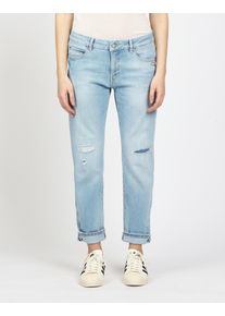 Boyfriend-Jeans Gang "94NADIA", Damen, Gr. 29, N-Gr, light blau vint, Denim/Jeans, Obermaterial: 92% Baumwolle, 6% Polyester, 2% Elasthan, bequem kn&ouml;chelfrei, Jeans Boyfriend-Jeans, 5-Pocket Style mit Rei&szlig;verschluss und Knopf