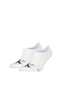 Calvin Klein Jeans F&uuml;&szlig;linge &raquo;CKJ MEN FOOTIE HIGH CUT MONOGRAM&laquo; 2 Paar, 2 Paar tlg. hoch geschnittene Silhouette, Cotton-Mix wei&szlig;, Gr&ouml;&szlig;e 43-46