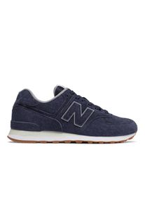 Sneaker New Balance "ML574", Herren, Gr. 40,5, blau (pigment, pigm), Leder, Textil, Schuhe Sneaker