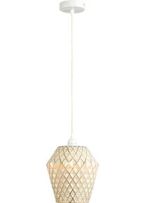 Kayoom H&auml;ngeleuchte "Lumi", gold, &Oslash; 20cm H: 27cm, 1 Stk., Leuchten, handgefertigt, modern, H&auml;ngeleuchte
