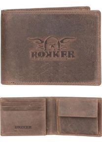 Rokker Traveler, portefeuille , couleur: Marron