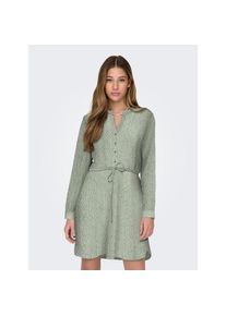 Only Druckkleid &raquo;ONLCORY LIFE L/S V-NECK TUNIC WVN NOOS&laquo; Sommerkleid mit Tailleng&uuml;rtel