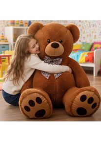 Monzana Pl&uuml;schtier Teddyb&auml;r XXL Braun 150cm