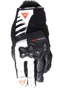 Dainese Reacto Carbon Short, luvas para mulheres , cor: Preto/Branco/Vermelho N&eacute;on , tamanho: L