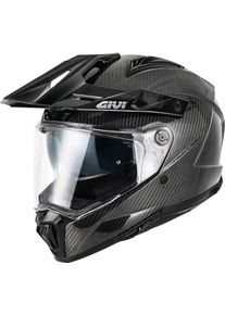 Givi 80.1 Carbon, capacete de aventura , cor: Carbono/Preto , tamanho: XL (61)