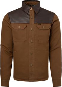Rokker Bozeman, camisa/jaqueta t&ecirc;xtil , cor: Castanho , tamanho: XL
