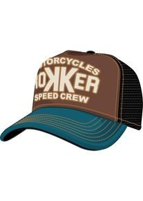 Rokker Speed Crew II, cap , color: Brown/Black/Petrol , size: One Size