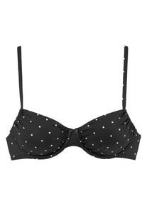 Lascana Damer Bikinioverdel sort St&oslash;rrelse 80