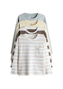 The Set, Drenge, Shirts, Brun-meleret , St&oslash;rrelse 4 yrs