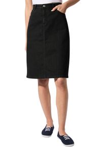 Dames Jeansrok in 5-pocketsmodel black denim Maat 40