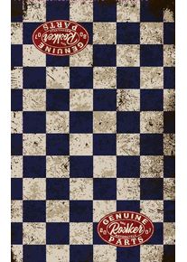 Rokker Genuine Parts, couvre-chef multifonctionnel , couleur: Bleu/Gris/Rouge , taille: Taille unique