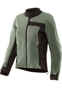 Dainese Lisbona Air, veste textile femme , couleur: Vert Fonc&eacute;/Noir , taille: 44