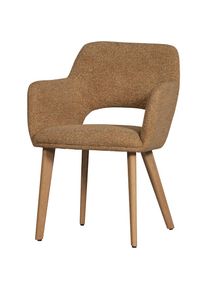 Woood, Esszimmerstuhl (), gelb, B/H/T: 86 cm, gelb