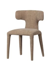 Woood, Esszimmerstuhl (), sand, B/H/T: 78 cm, sand