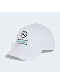 adidas Performance, Unisex, Baseball Cap &raquo;MERCEDES - AMG PETRONAS FORMULA 1 TEAM DNA&laquo;, White, Baseballkappe mit aufgesticktem Mercedes-Logo f&uuml;r 