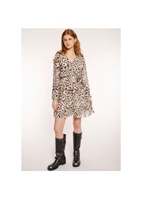 Haily's HaILY&rsquo;S, Damen, Wickelkleid &raquo;SH P DR Ro44mina&laquo; Sommerkleid, 8029 beige leo, N-Gr, S - N-Gr, 8029 beige leo, Kurzes Kleid von HaILY&rsquo;S in bester Marken-