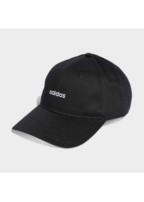 adidas Performance, Unisex, Baseball Cap &raquo;LINEAR EMBROIDERY&laquo;, Black / White, L&auml;ssige Kappe mit gebogenem Schirm f&uuml;r einen authentischen Look.