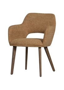 Woood, Esszimmerstuhl (), gelb, B/H/T: 86 cm, gelb