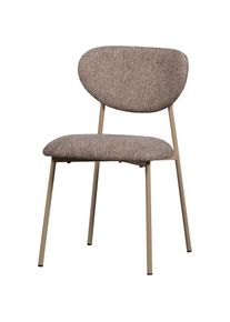 Woood, Esszimmerstuhl (), sand, B/H/T: 77 cm, sand