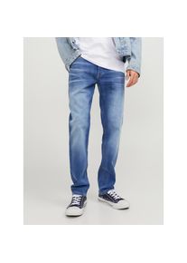 Jack & Jones Jack & Jones, Herren, Tapered-fit-Jeans &raquo;JJIMIKE JJORIGINAL CJ SN&laquo; mit Five-Pocket-Design, blue-denim-wash, 32 - L&auml;nge 32, Herrenjeans von Jack & 