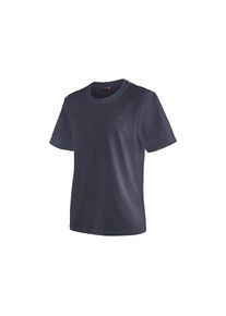 Maier Sports, Damen, Funktionsshirt &raquo;Walter&laquo; Herren T-Shirt, rundhals pique Outdoorshirt, schnelltrocknend, dunkelblau, XL, Funktionales T-Shirt mit 