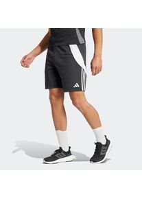 adidas Performance, Herren, Trainingsshorts &raquo;TIRO 24 SWEAT&laquo;, Black / White, S - N-Gr, L&auml;ssige Shorts zum Relaxen nach dem Fu&szlig;ballspielen.