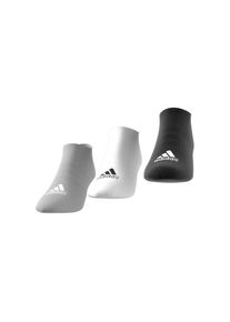adidas Performance, Damen, Funktionssocken &raquo;THIN AND LIGHT NOSHOW SOCKEN, 3 PAAR&laquo; 3 Paar tlg., Medium Grey Heather / White / Black, XL (46/48), Medium