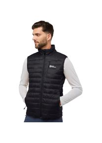 Jack Wolfskin, Herren, Daunenweste &raquo;PASSAMANI DOWN VEST M RDS&laquo;, phantom, XXL (58), Leichte und verstaubare Daunenweste