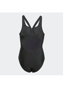 adidas Performance, Herren, Badeanzug &raquo;LOGO C-BACK KIDS&laquo; 1 Stk., Black/White, 128 - N-Gr, Ein sportlicher Badeanzug aus chlorbest&auml;ndigem Stoff.