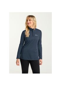 Jack Wolfskin, Damen, Stehkragenpullover &raquo;SKY THERMAL HZ W&laquo;, midnightsky, XXL (48), Langarmshirt