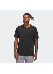 adidas Performance, Herren, Poloshirt &raquo;UNIFARBENES&laquo;, Black, XXL, Ein schlichtes Golf-T-Shirt f&uuml;r den Alltag.