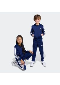 adidas Sportswear, Unisex, Trainingsanzug &raquo;ESSENTIALS KIDS&laquo; 2 Stk. mit 3-Streifen, aus weichem Trikotstoff, mit CLIMACOOL Technologie, Dark Blue/White