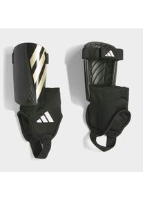 adidas Performance, Unisex, Fu&szlig;ball Schienbeinschoner &raquo;TIRO KIDS MATCH SCHIENBEINSCHONER&laquo; f&uuml;r Kinder und Jugendliche, Black/Gold Metallic/White, L, 