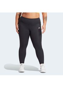 adidas Performance, Damen, Trainingstights &raquo;OPTIME FULL-LENGTH LEGGINGS &ndash; GROSSE GR&Ouml;SSEN&laquo;, Black -, 2X (50/52) - N-Gr, Diese Leggings mit hohem Bund 